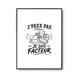Poster J’peux pas je suis Facteur