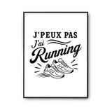 Poster J’peux pas j’ai Running