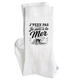 Chaussettes Homme Femme J’peux pas je pars à la Mer