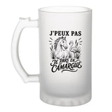 Verre à Bière J’peux pas je pars en Camargue