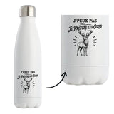 Gourde Isotherme J’peux pas je préfère les Cerfs