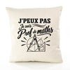 Housse de Coussin J’peux pas je suis Prof de maths