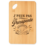 Planche à Découper J’peux pas j’ai Parapente