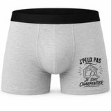 Boxer Homme J’peux pas je suis Charpentier – Impression devant