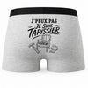 Boxer Homme J’peux pas je suis Tapissier – Impression au dos