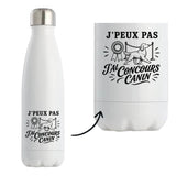Gourde Isotherme J’peux pas j’ai Concours canin