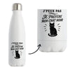 Gourde Isotherme J’peux pas je préfère mon Chat noir