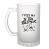 Verre à Bière J’peux pas je suis Toiletteur