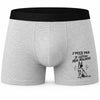 Boxer Homme J’peux pas je préfère mon Malinois – Impression devant