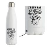 Gourde Isotherme J’peux pas je préfère mon Shih Tzu