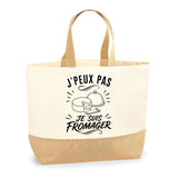 Sac J’peux pas je suis Fromager