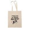 Tote Bag Beige J’peux pas je préfère mon Beagle