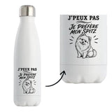 Gourde Isotherme J’peux pas je préfère mon Spitz