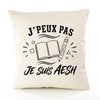 Housse de Coussin J’peux pas je suis AESH