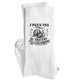 Chaussettes Homme Femme J’peux pas je préfère les Escargots