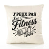 Housse de Coussin J’peux pas j’ai Fitness