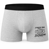 Boxer Homme J’peux pas j’ai Piercing – Impression devant
