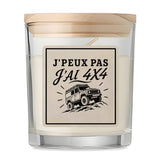 Bougie Parfumée Vanille J’peux pas j’ai 4x4