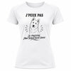 T-shirt de Sport Femme J’peux pas je préfère mon Berger Blanc Suisse