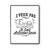 Poster J’peux pas je suis Assistant social