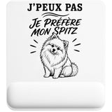 Tapis de Souris J’peux pas je préfère mon Spitz