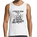 Débardeur Homme J’peux pas je préfère mes Minéraux