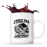 Mug J’peux pas je suis Comptable