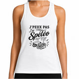 Débardeur Femme J’peux pas j’ai Spéléo