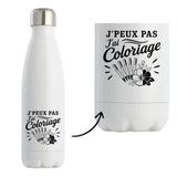 Gourde Isotherme J’peux pas j’ai Coloriage