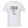 T-shirt de Sport Homme J’peux pas je préfère mon Golden Retriever
