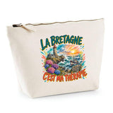 Trousse Beige La bretagne c'est ma thérapie