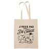 Tote Bag Beige J’peux pas j’ai Chasse