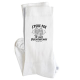 Chaussettes Homme Femme J’peux pas je suis Bibliothécaire