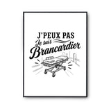 Poster J’peux pas je suis Brancardier