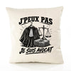 Housse de Coussin J’peux pas je suis Avocat
