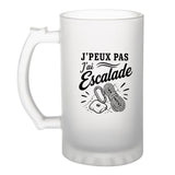 Verre à Bière J’peux pas j’ai Escalade