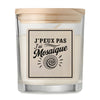 Bougie Parfumée Vanille J’peux pas j’ai Mosaïque