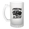 Verre à Bière J’peux pas je suis DJ