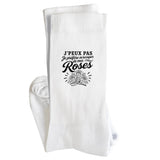 Chaussettes Homme Femme J’peux pas je préfère m’occuper de mes Roses