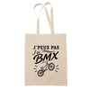 Tote Bag Beige J’peux pas j’ai BMX