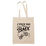 Tote Bag Beige J’peux pas j’ai BMX