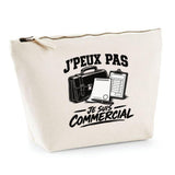 Trousse Beige J’peux pas je suis Commercial
