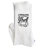 Chaussettes Homme Femme J’peux pas je suis Prof