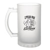Verre à Bière J’peux pas je suis Électricien