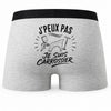 Boxer Homme J’peux pas je suis Carrossier – Impression au dos