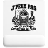Tapis de Souris J’peux pas je suis Conducteur de train
