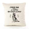 Housse de Coussin J’peux pas je préfère mon Berger Allemand