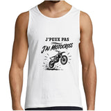 Débardeur Homme J’peux pas j’ai Motocross