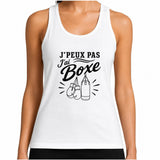 Débardeur Femme J’peux pas j’ai Boxe