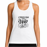 Débardeur Femme J’peux pas j’ai Vélo